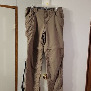 Mountain Hardwear Womens Brown Cargo Pants